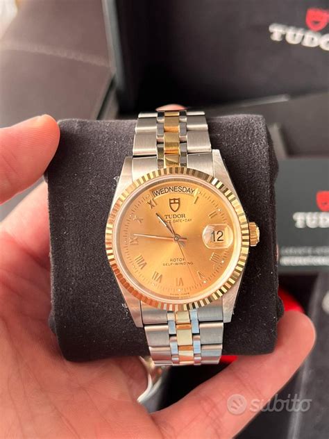 tudor prince date acciaio oro|Tudor Prince Date Princess Date Oro/Acciaio 18Kt .